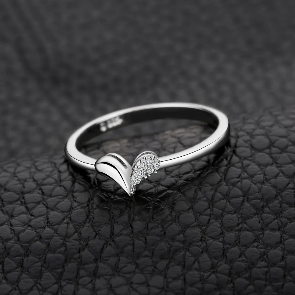 JewelryPalace сердечка фианитами кольцо стерлингового серебра 925 Обручальное best