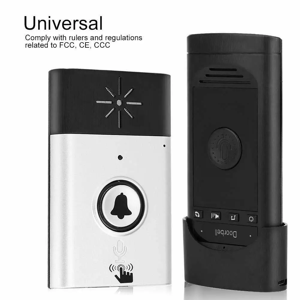 Умная защита безопасности Мини 2 4G беспроводной голосовой домофон дверной звонок