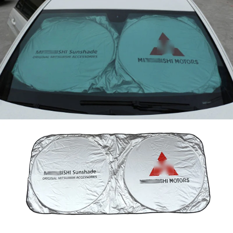 Автомобильный чехол на лобовое стекло для MITSUBISHI PAJERO OUTLANDER EX ASX PHEV EV солнцезащитный