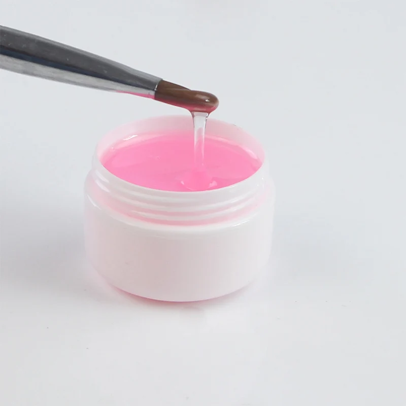 Pink Лак для ногтей, гель для ногтей, УФ-гель для наращивания, 20 г, Unha De Ongle Unhas, гель для укрепления, УФ-гель, Unghie Nagels Spulletjes, вес 30 г - Цвет: Pink