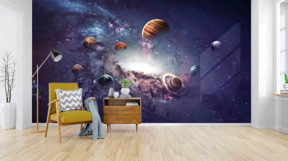 [Самоклеющиеся] 3D Вселенная планета 95 настенная бумага печать настенные