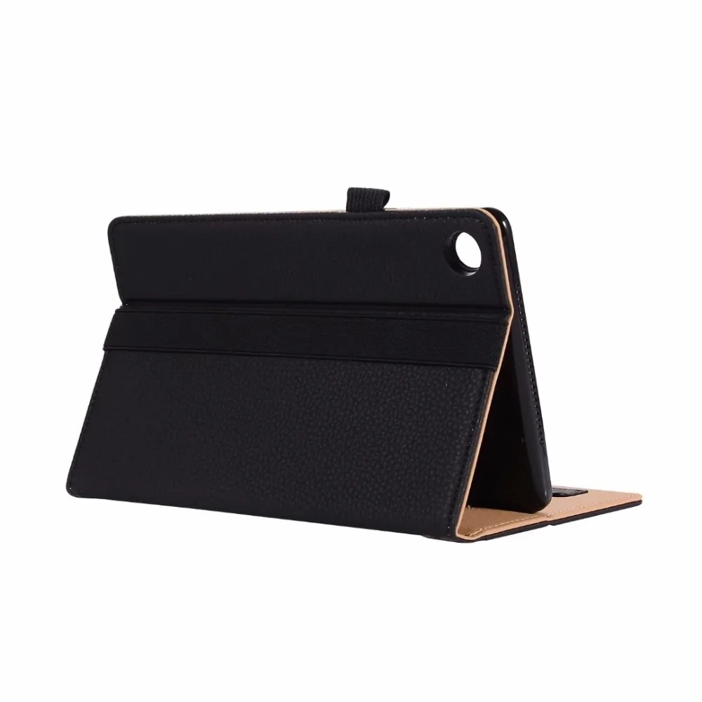 Бизнес кожаный чехол для huawei Mediapad M5 8 4 SHT W09 AL09 ручной флип Smart Case 4|Чехлы планшетов и