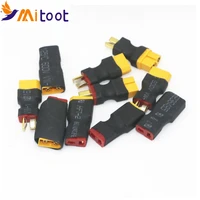 10pcs t male plug to xt60 male t female plug to xt60 female adapter for rc helicopter quadcopter lipo battery plug connector