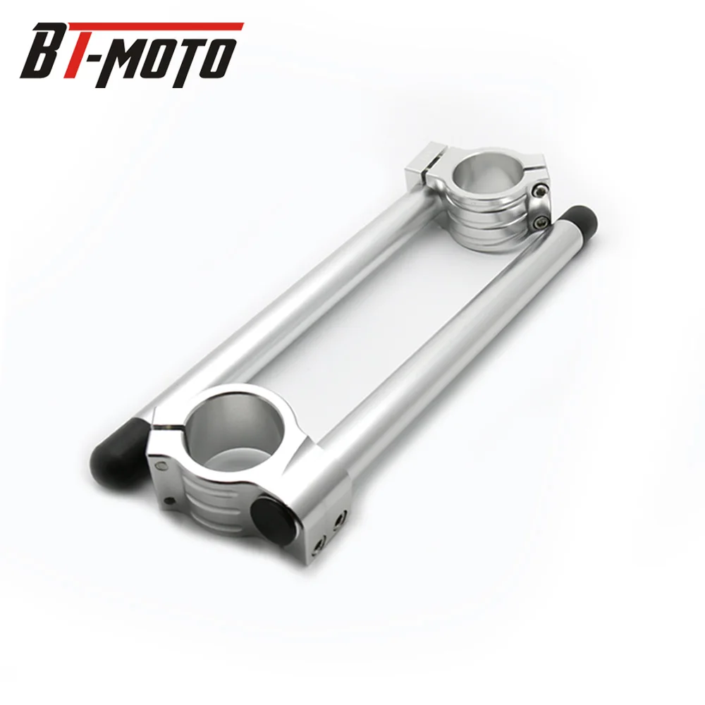 Мотоциклетный руль Cafe Racer гоночный Регулируемый из углеродного волокна