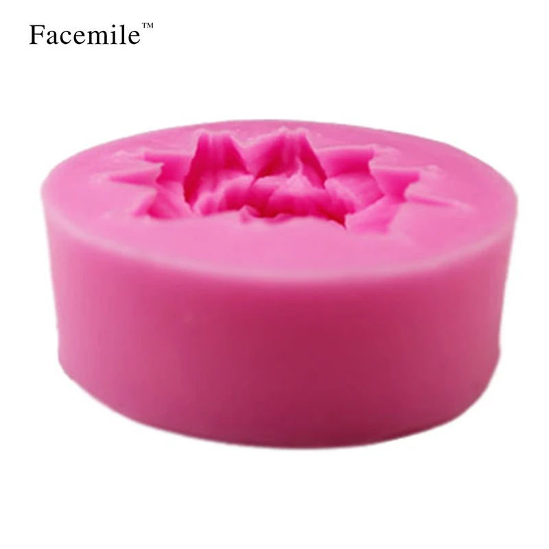 Facemile 1 шт. силиконовая форма в виде цветка розы помадка подарок украшение