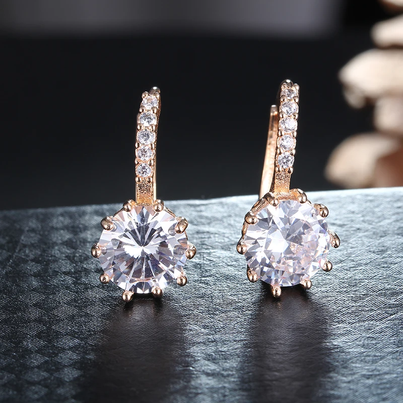 Женские трендовые серьги клипсы CC модные ювелирные изделия с кристаллами и