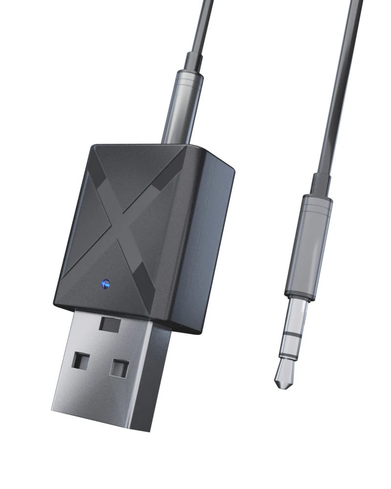 Hevaral Bluetooth 5,0 адаптер 2 в 1 Bluetooth передатчик и приемник 3,5 мм стерео Muisc беспроводной адаптер для ТВ ПК динамик