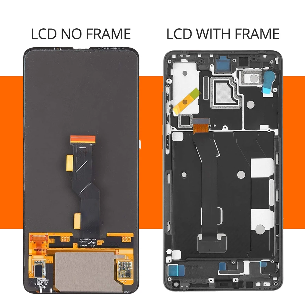6,3" дисплей для Xiaomi mi x 3 lcd дисплей кодирующий преобразователь сенсорного экрана в сборе с рамкой mi x3 Замена mi x3 lcd