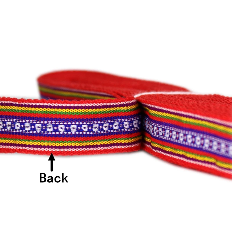Жаккардовые тесьмы 2 ярдов/партия в восточном стиле hmong miao trim1.7cm воротник платья