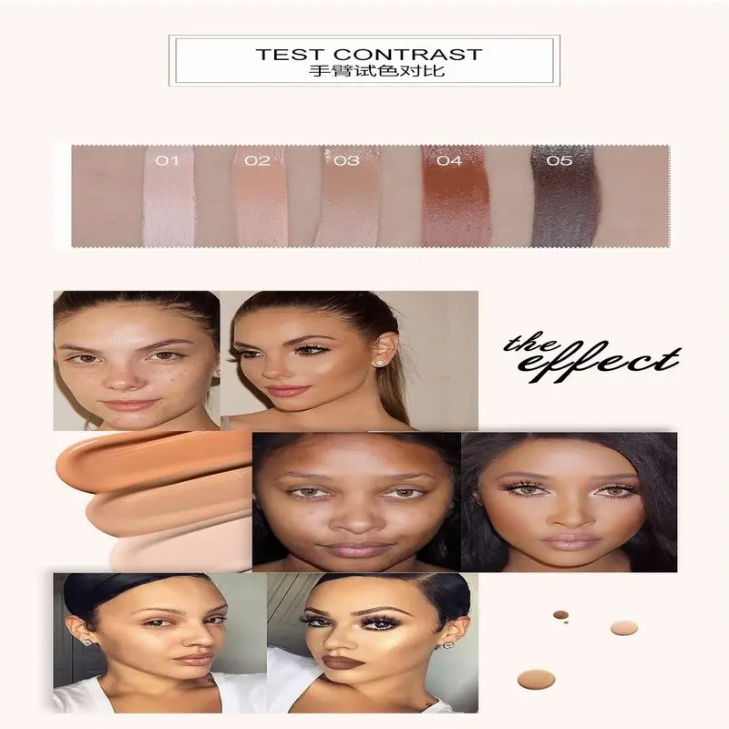 Новинка 2019 увлажняющий консилер для макияжа с рисунком черных глаз веснушками