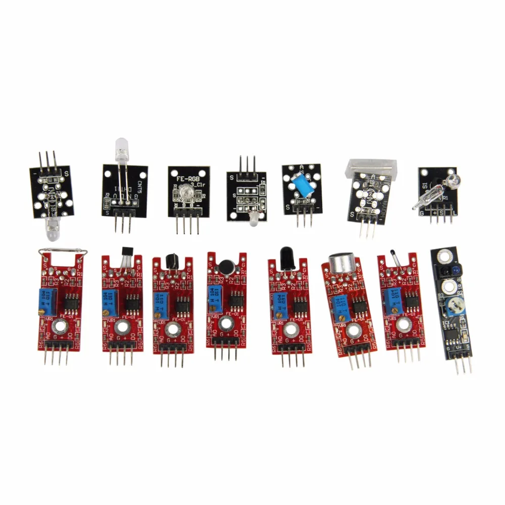 Комплект сенсорных модулей Ultimate 37 в 1 для обучающих пользователей Arduino Raspberry Pi