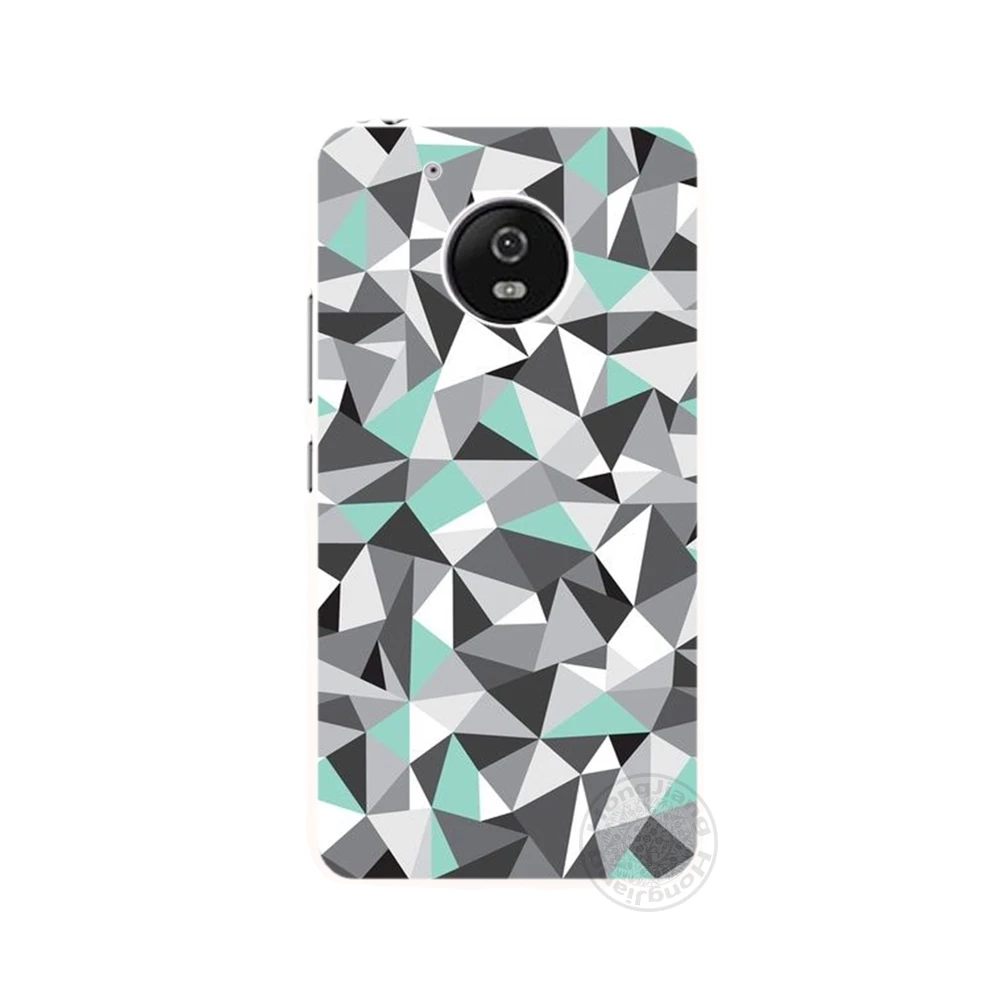 HAMEINUO Модный чехол с геометрическим рисунком для Motorola Moto G6 G5 G5S G4 PLAY PLUS ZUK Z2 pro|cover for