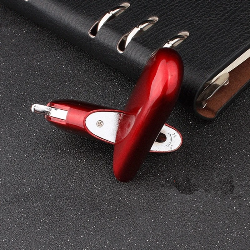 Оригинальная Складная Вращающаяся газовая зажигалка в форме сердца для сигарет