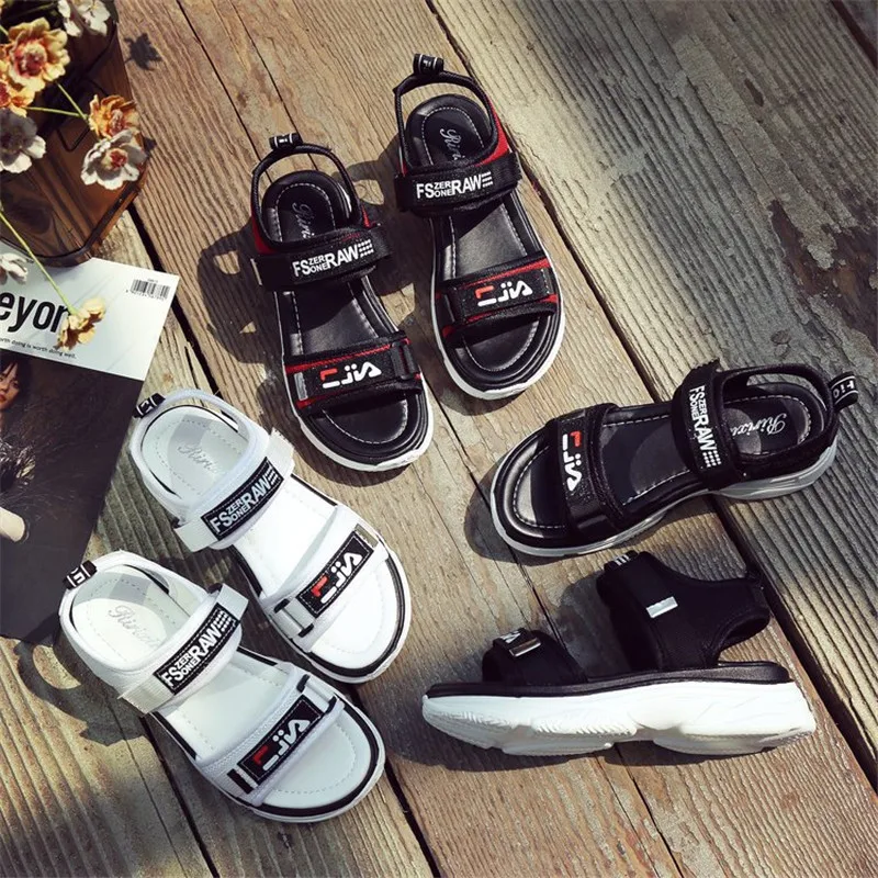 2019 летние женские сандалии модная женская повседневная обувь уличные на