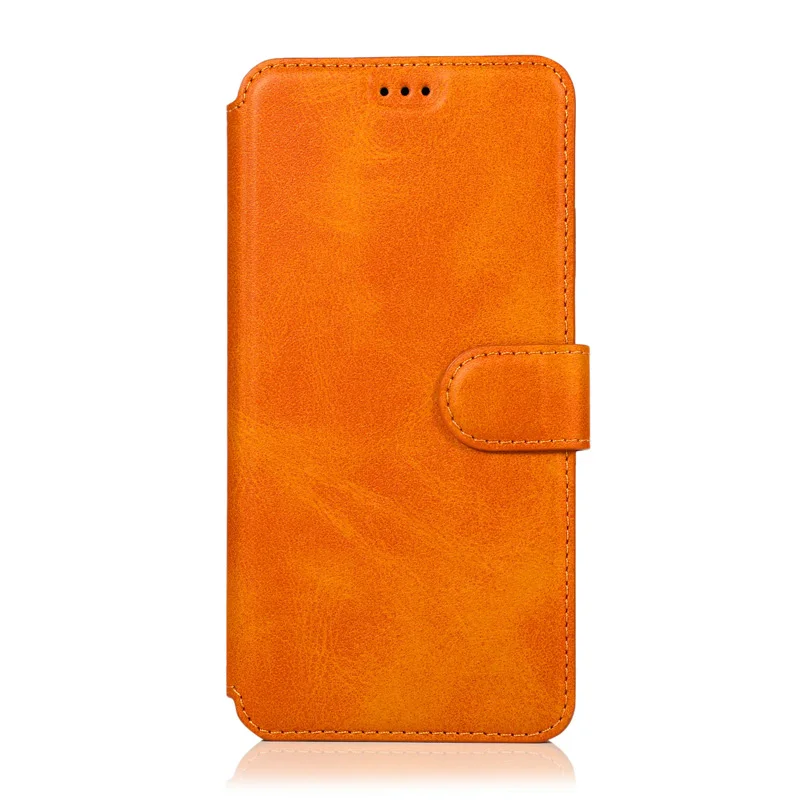 Оранжевый Кожаный флип-чехол для телефона huawei P30 P20 mate 20 lite P30 P20 mate 20 Pro P smart P smart Plus чехол Coque Funda etui - Цвет: Оранжевый