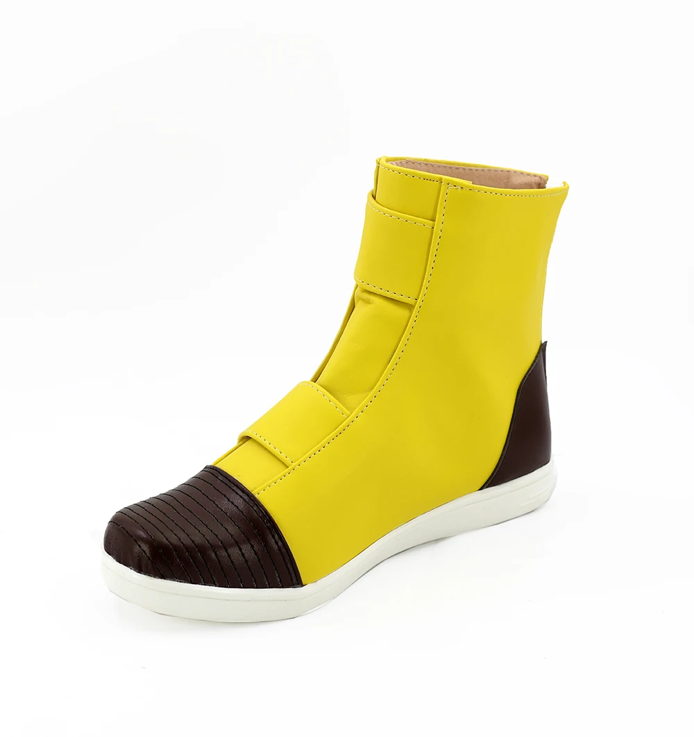 Trunks Yellow Cosplay Boots Shoes Custom Made Any Size | Тематическая одежда и униформа