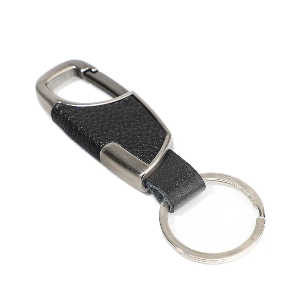 Leather Contracted Business Key chain with Logo Brand Symbol car Keychain Keyring for Man | Украшения и аксессуары