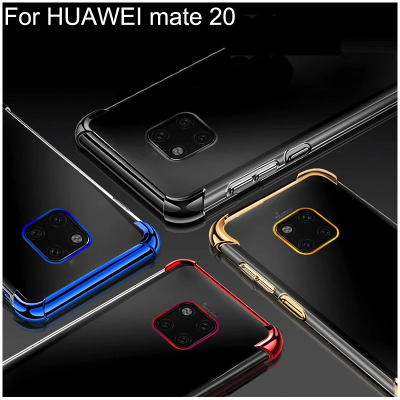 

Чехол для HUAWEI mate 20 pro, мягкие прозрачные чехлы из ТПУ для телефонов HUAWEI mate20 pro, задняя крышка