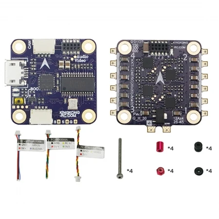 LDARC KK Flytower F3 + OSD управление полетом V2 4in1 ESC 12A 20x20 мм для внутреннего бесщеточного FPV