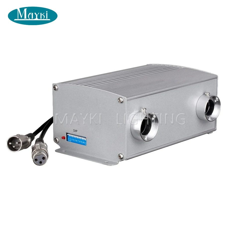 

Maykit Cree Chip 20w White Led Dmx Fiber Optical Light Engine With Twinkle Wheel Inside Ce & Rohs Approved Wireless Remote Contr