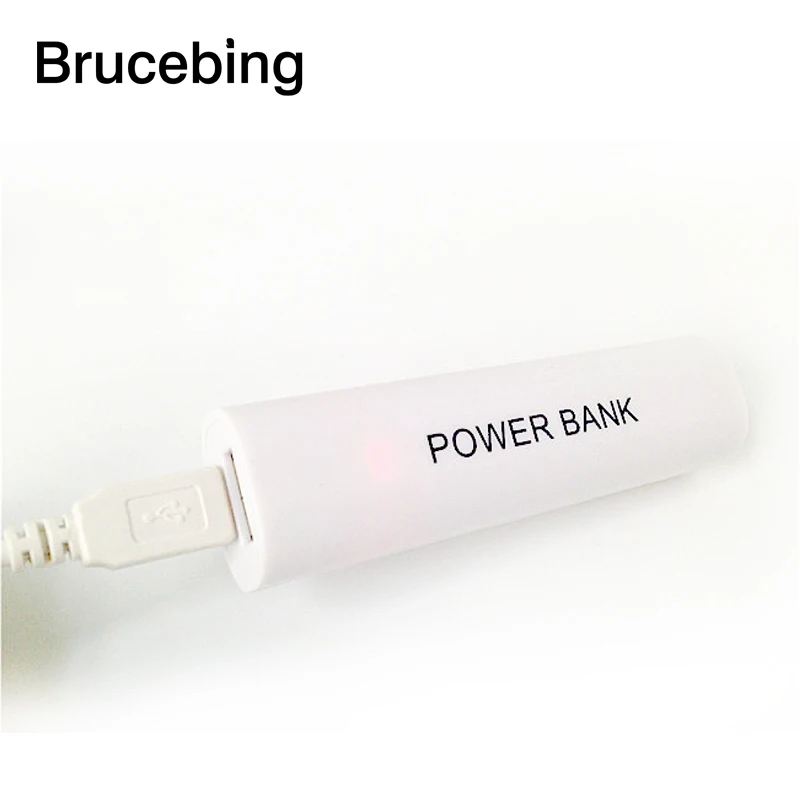 DIY переносной USB внешний аккумулятор 1x18650 зарядное устройство 18650 чехол для