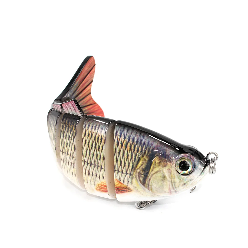 1PCS Wobblers 8 Segments Fishing Lures Hard Bait Lifelike Sea Accessories 20cm 110g Artificial Crankbait Swimbait Tackle | Спорт и