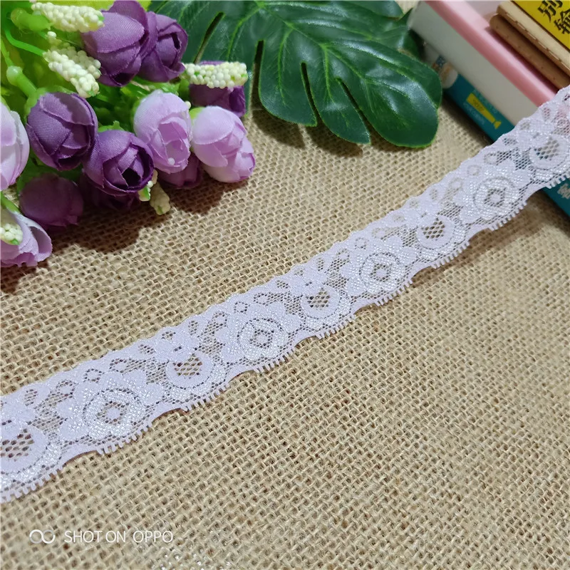1 ярд 3 см S1620 2019 Новая эластичная многоцветная фиолетовая кружевная Лента вышивка