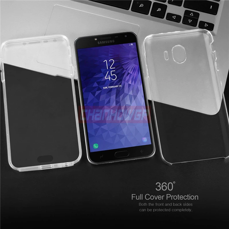 Двойной защитный чехол для Samsung Galaxy J4 J6 J8 A6 A8 2018 J1 J3 J5 J7 2017 A3 A5 2016 S7 Edge S8 S9 Plus Neo мягкий