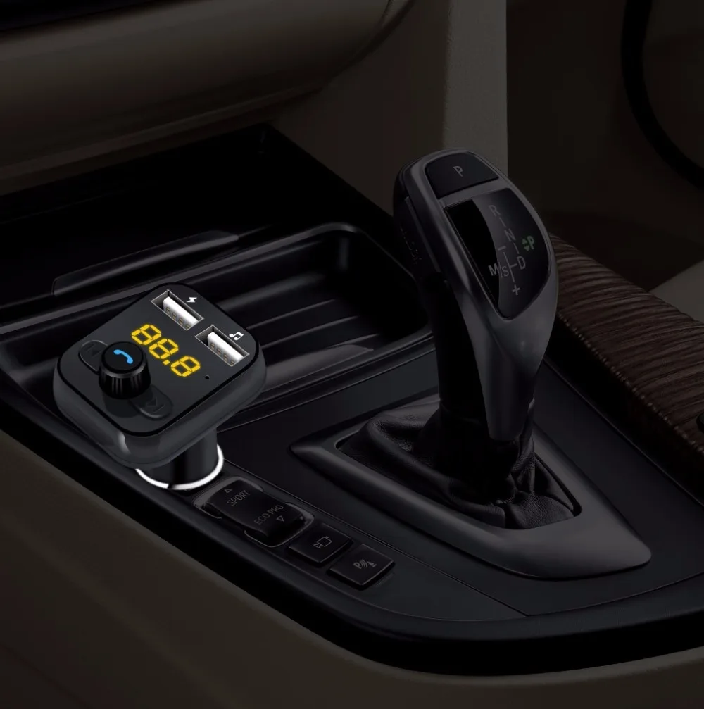 FM передатчик Bluetooth 4 0 Автомобильный MP3 музыкальный плеер беспроводной приемник 5V