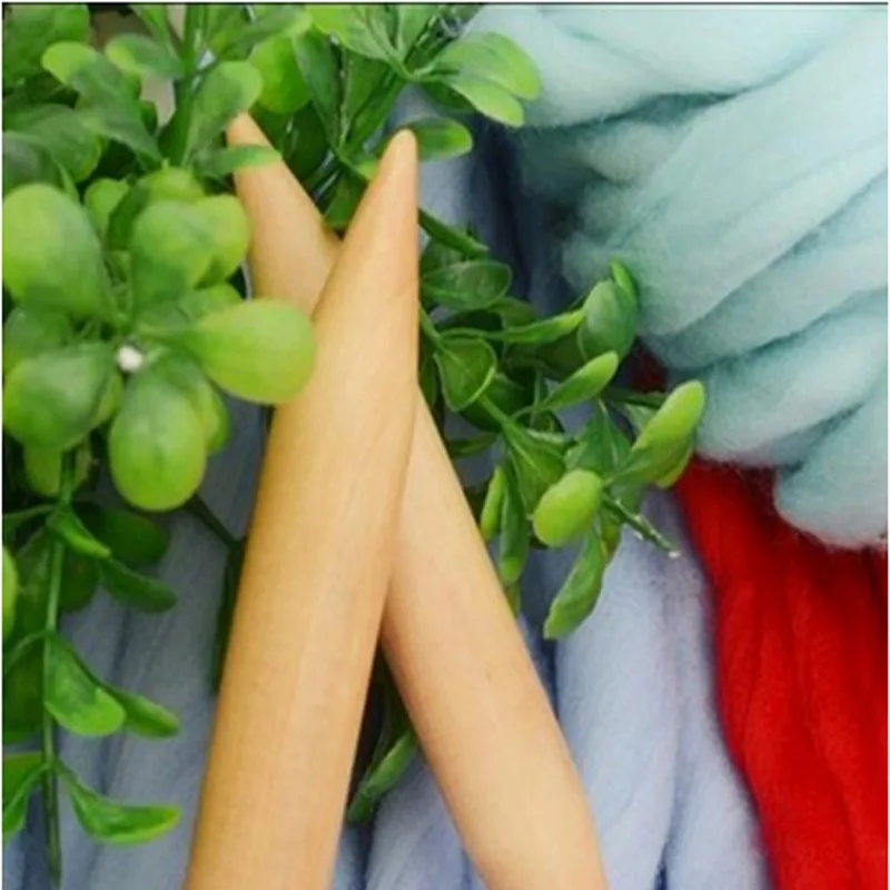 Спицы для вязания крючком деревянное кольцо игла свитера карбонизированная