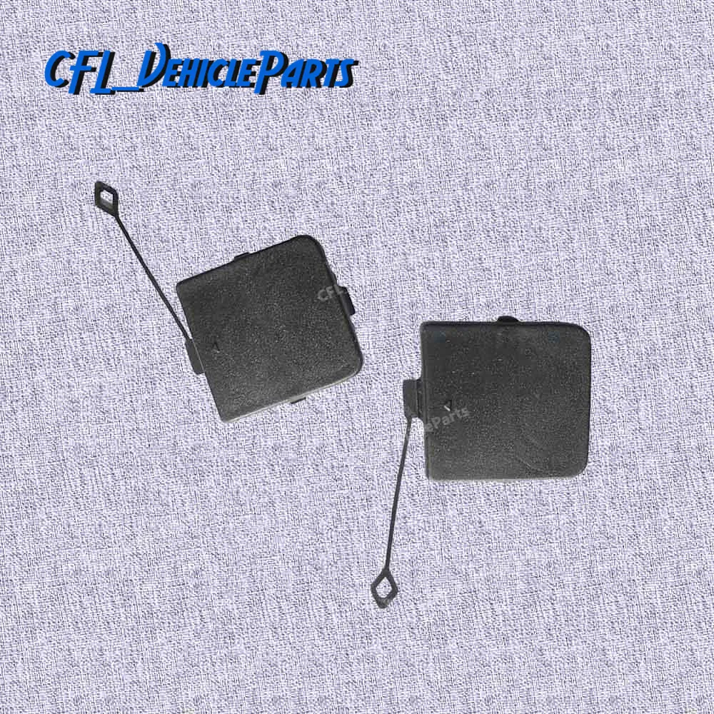 Пара левый и правый задний бампер трейлер буксировочная крышка Неокрашенная