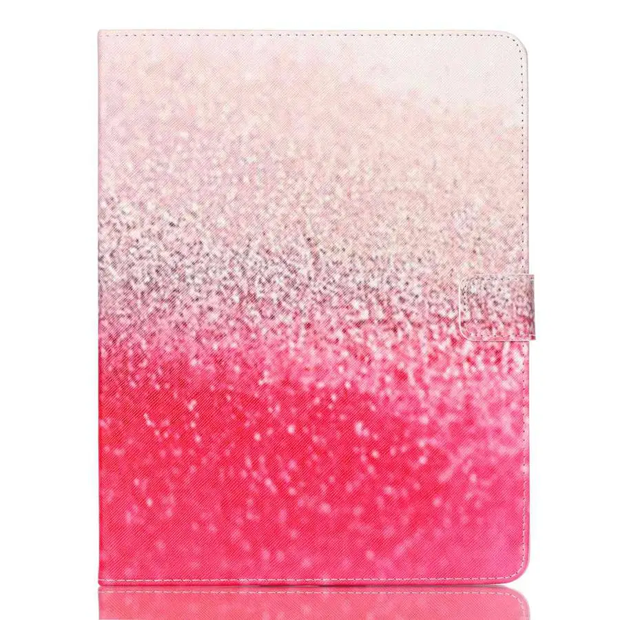 SM Чехол из искусственной кожи с 3D принтом для Samsung Galaxy Tab A 9,7 T550 T555 SM-T555 Smart Cover для Tab A 9,7 дюймов чехол для планшета+ пленка+ ручка - Цвет: SM