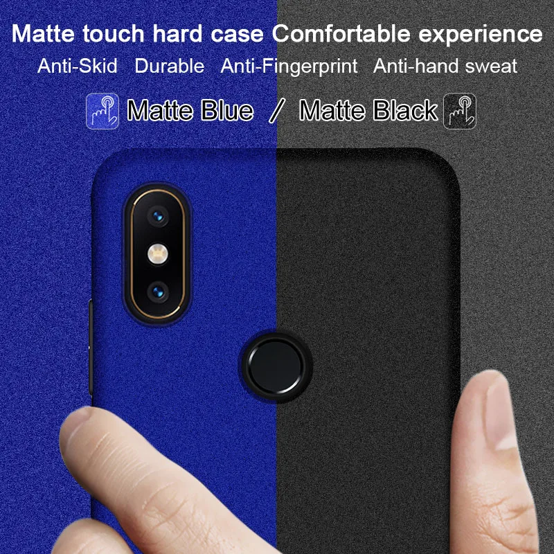 Для xiaomi Mi Mix 2S кольцо держатель матовый чехол для смартфона IMAK Ковбой матовая PC