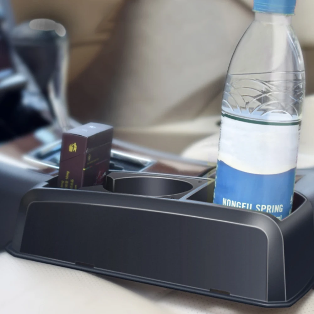 3 в 1 Многофункциональный держатель для 2 стаканов для напитков Seat Seam Wedge Car Auto Car Seat Cup Phone Drink Box автомобильные аксессуары