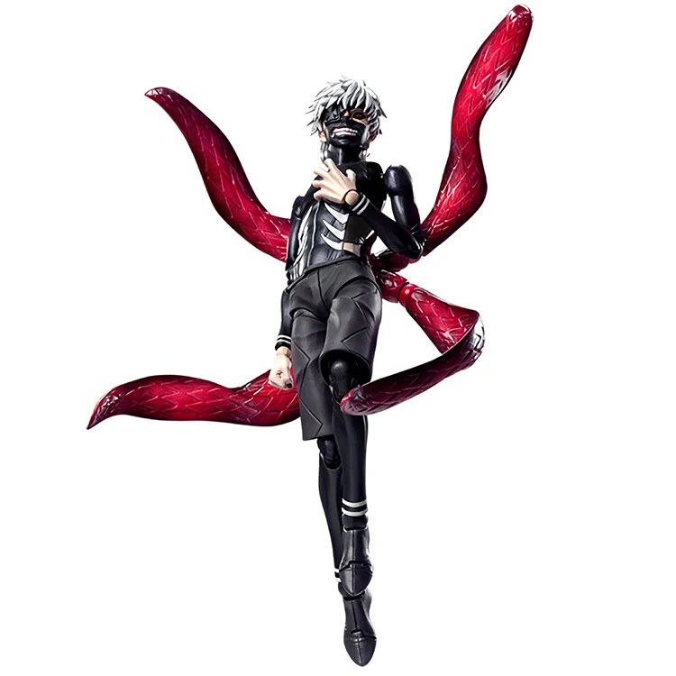 Токийский Гуль ПВХ фигурка Kaneki Кен подвижная модель игрушки figulas аниме Токийский Гуль фигура 160 мм