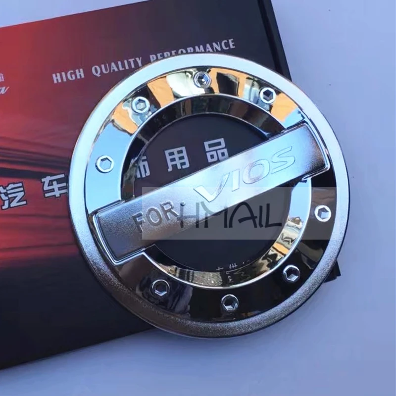 Автомобильная хромированная крышка из АБС-пластика для топливного бака TOYOTA VIOS