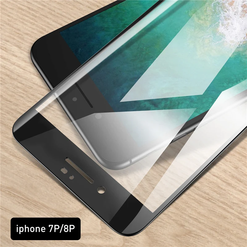 Lovebay 5D закаленное стекло для iPhone 6, 6s, 7, 8 Plus, X, XR, XS Max, защита экрана, полный Чехол, Защитное стекло для iPhone 11 Pro Max