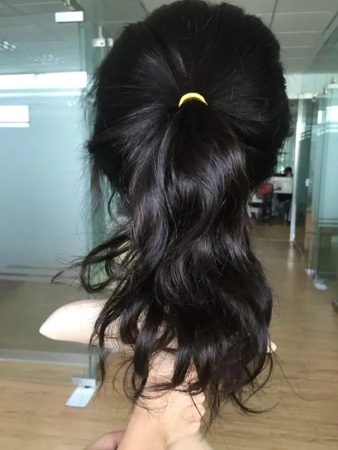 Плющ Дорогой 360 Кружева Фронтальная Перуанский Объемная Волна Предварительно