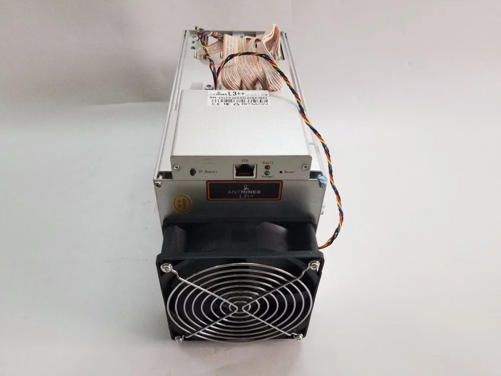 Bitmain Antminer L3 + 504MH/s. Litecoin LTC Scrypt Майнер ASIC чип врубовая машина плюс|Сетевые