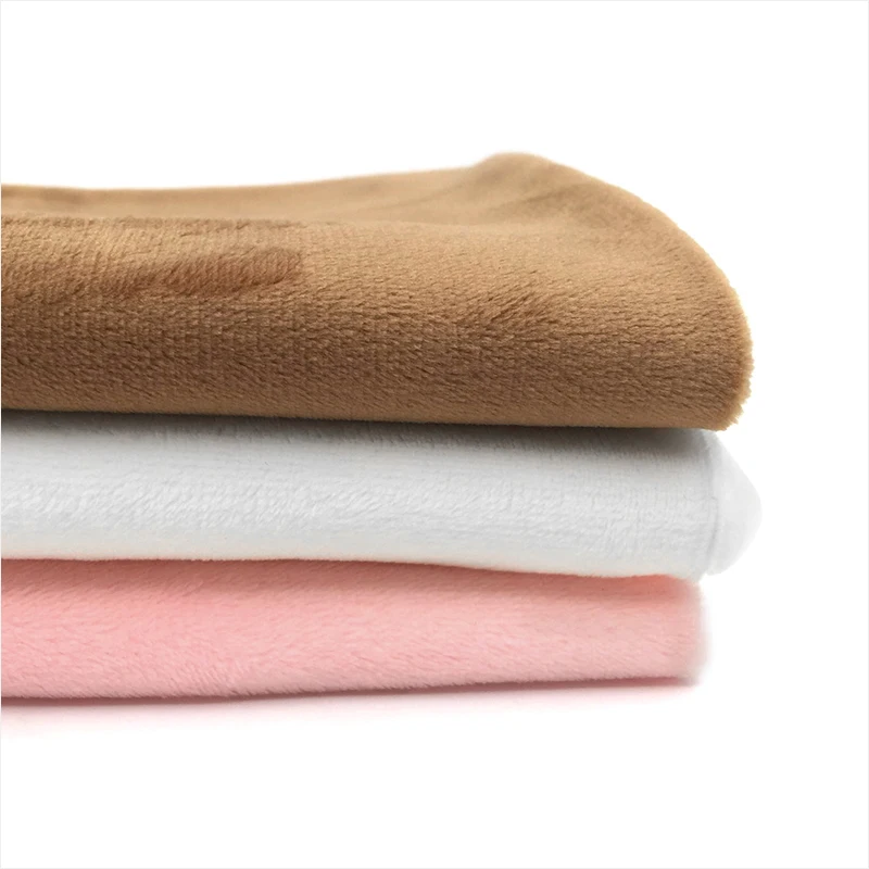 Лидер продаж 2017 однотонная серия мягкая ткань Minky дешевая для шитья лоскутного