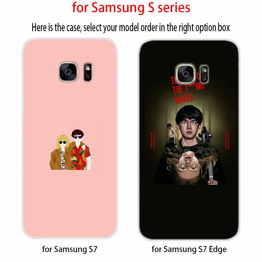 Конец fing fxxxing мирового искусства Мягкая обложка для Samsung Galaxy S7 край S8 S9 S10 S11 S20 S21 рlus