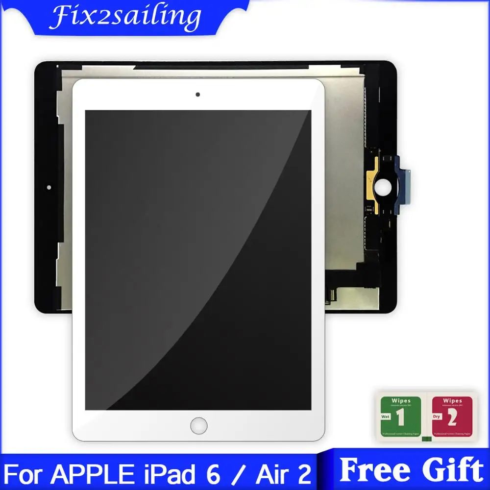 ЖК-дисплей 9 7 дюйма для Apple iPad 6 Air 2 дисплей планшетов быстрая замена A1567 A1566 |