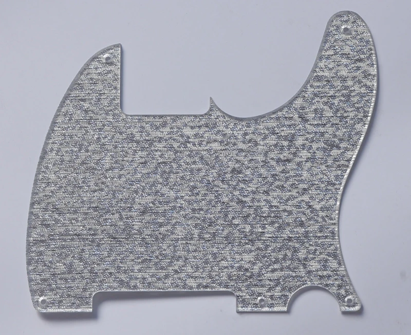 

KAISH Silver Sparkle 5 Hole TL Guitar Pickguard for Fender Telecaster Esquire