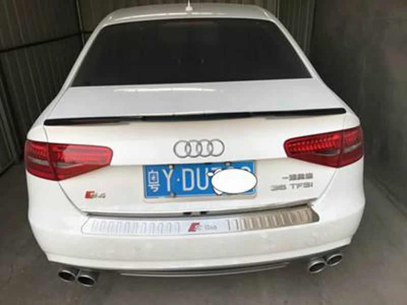 Автомобильный Стайлинг MONTFORD задний спойлер из углеродного волокна крыло