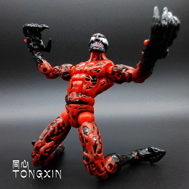Человек паук 2 Bambole Mobili Алые Venom Macellazione фигурку Giocattolo Modello di T20|Игровые фигурки и