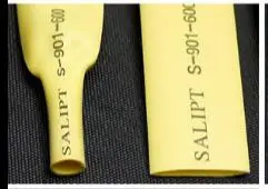 Соотношение 2:1 термоусадочные трубки черный зеленый желтый красный синий белый