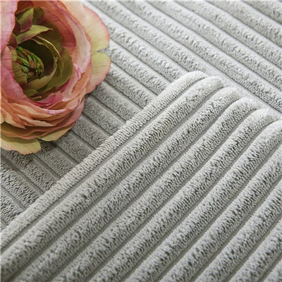 Light Gray Однотонная бархатная полосатая наволочка для дивана, стула, гостиной, бежевого и серого цветов, вельветовые мягкие Декоративные Чехлы для подушек, наволочки - Цвет: Light Gray