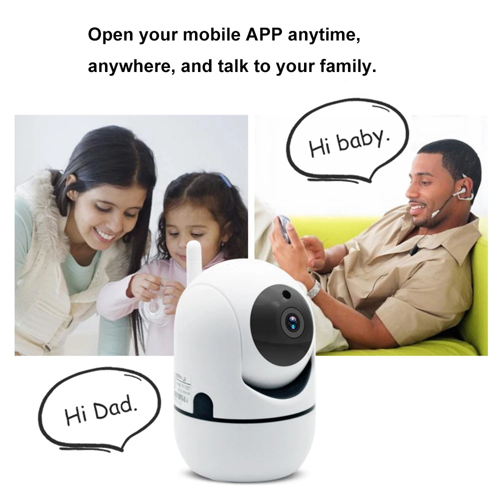 HD 1080P IP камера Wifi беспроводной детский монитор Домашняя безопасность наблюдение