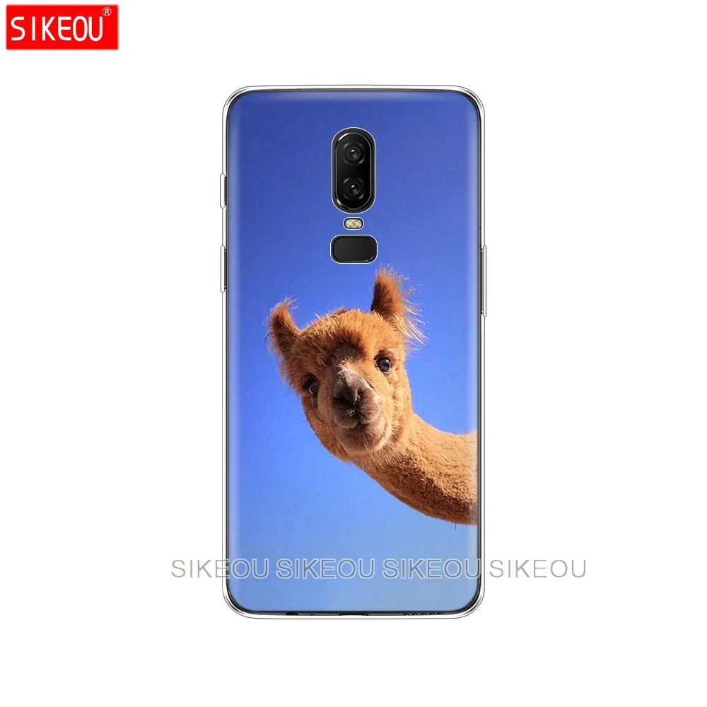 Силиконовый чехол для телефона Oneplus one plus 6 5T 5 3 A3000 A5000 милый альпака|Бамперы| |