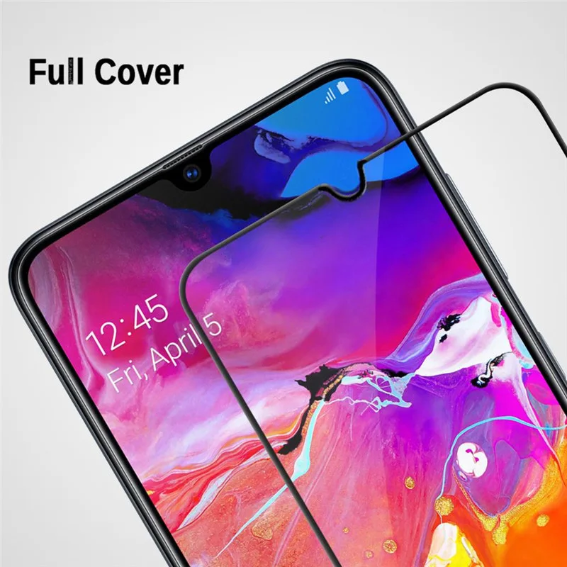 Защитное стекло закаленное для Samsung Galaxy A70 2019|Защитные стёкла и плёнки телефонов| |